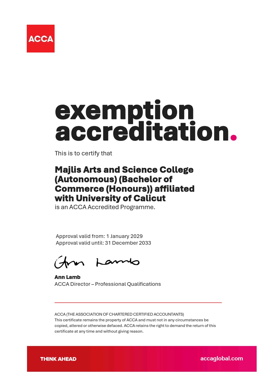 Majlis Arts and Science College